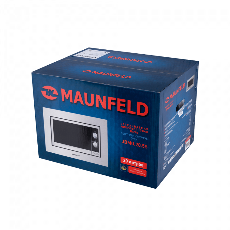 Встраиваемая микроволновая печь Maunfeld JBMO.20.5S