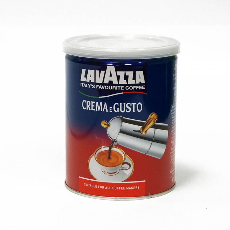 Кофе молотый LAVAZZA Crema Gusto 250 гр. ж/б
