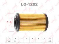 Фильтр масляный (вставка) LYNXauto LO-1202