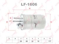 Фильтр топливный LYNXauto LF-1606