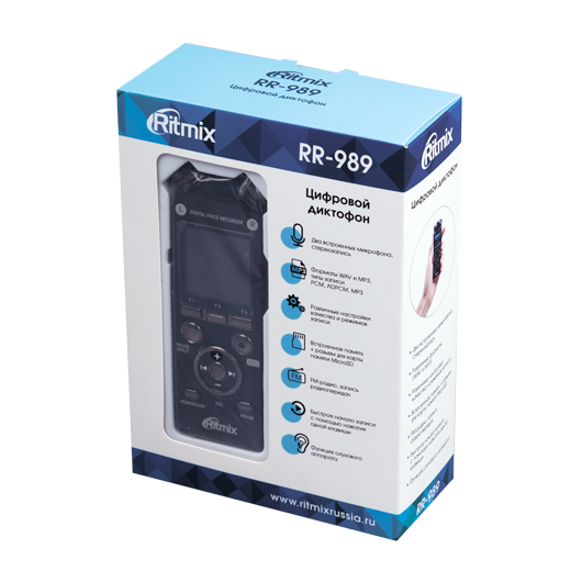 Диктофон RITMIX RR-989