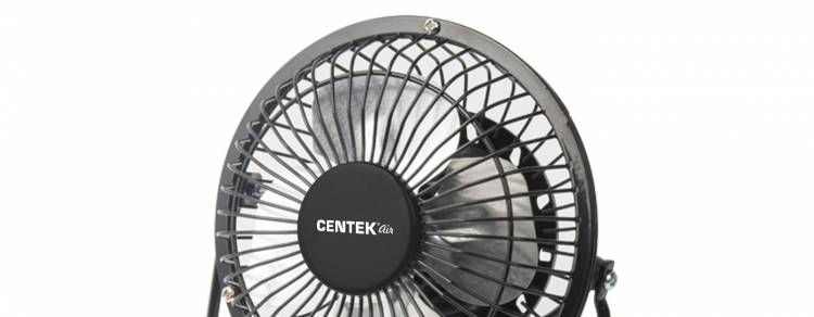Вентилятор настольный Centek CT-5040 Black