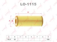 Фильтр масляный (вставка) LYNXauto LO-1115