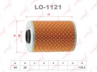 Фильтр масляный (вставка) LYNXauto LO-1121