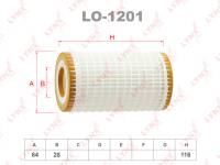 Фильтр масляный (вставка) LYNXauto LO-1201