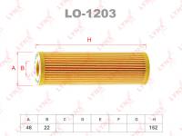 Фильтр масляный (вставка) LYNXauto LO-1203