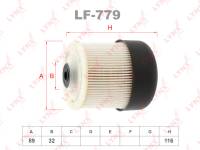 Фильтр топливный LYNXauto LF-779