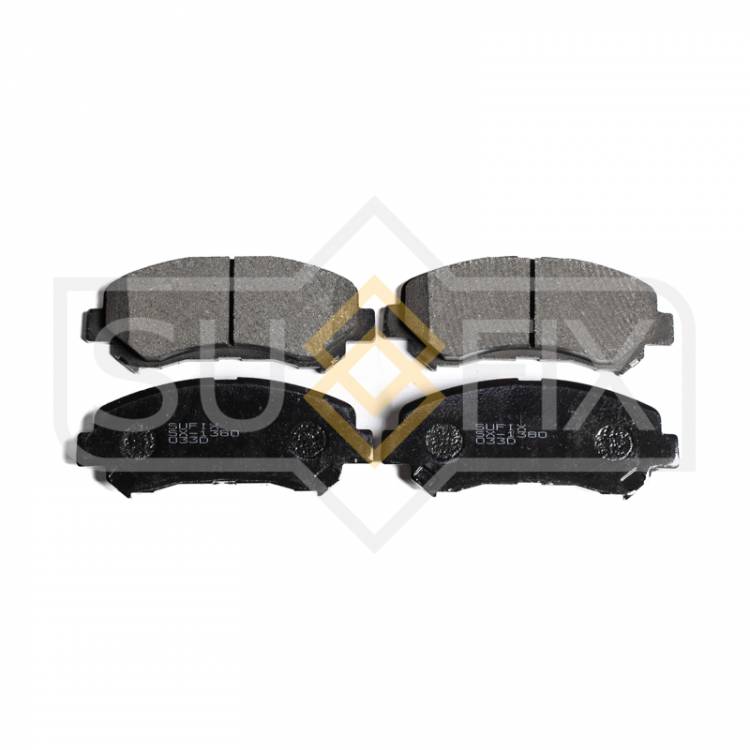 Колодки тормозные дисковые | перед прав/лев | SUFIX SX-1380