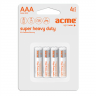 Батарейка алкалиновая ACME R03P AAA/4pcs
