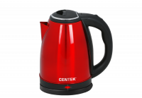 Чайник Centek CT-1068 RED(красный) металл 2л