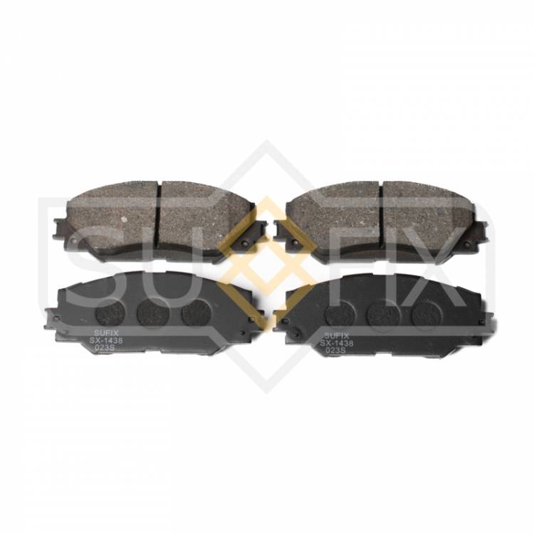 Колодки тормозные дисковые | перед прав/лев | SUFIX SX-1438