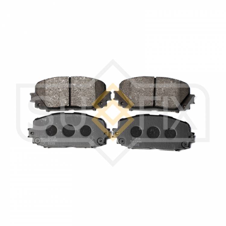 Колодки тормозные дисковые | перед прав/лев | SUFIX SX-1496