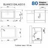 Кухонная мойка Blanco Dalago 8 - черный (525877)
