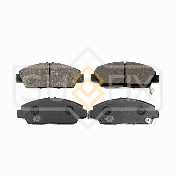 Колодки тормозные дисковые | перед прав/лев | SUFIX SX-1607